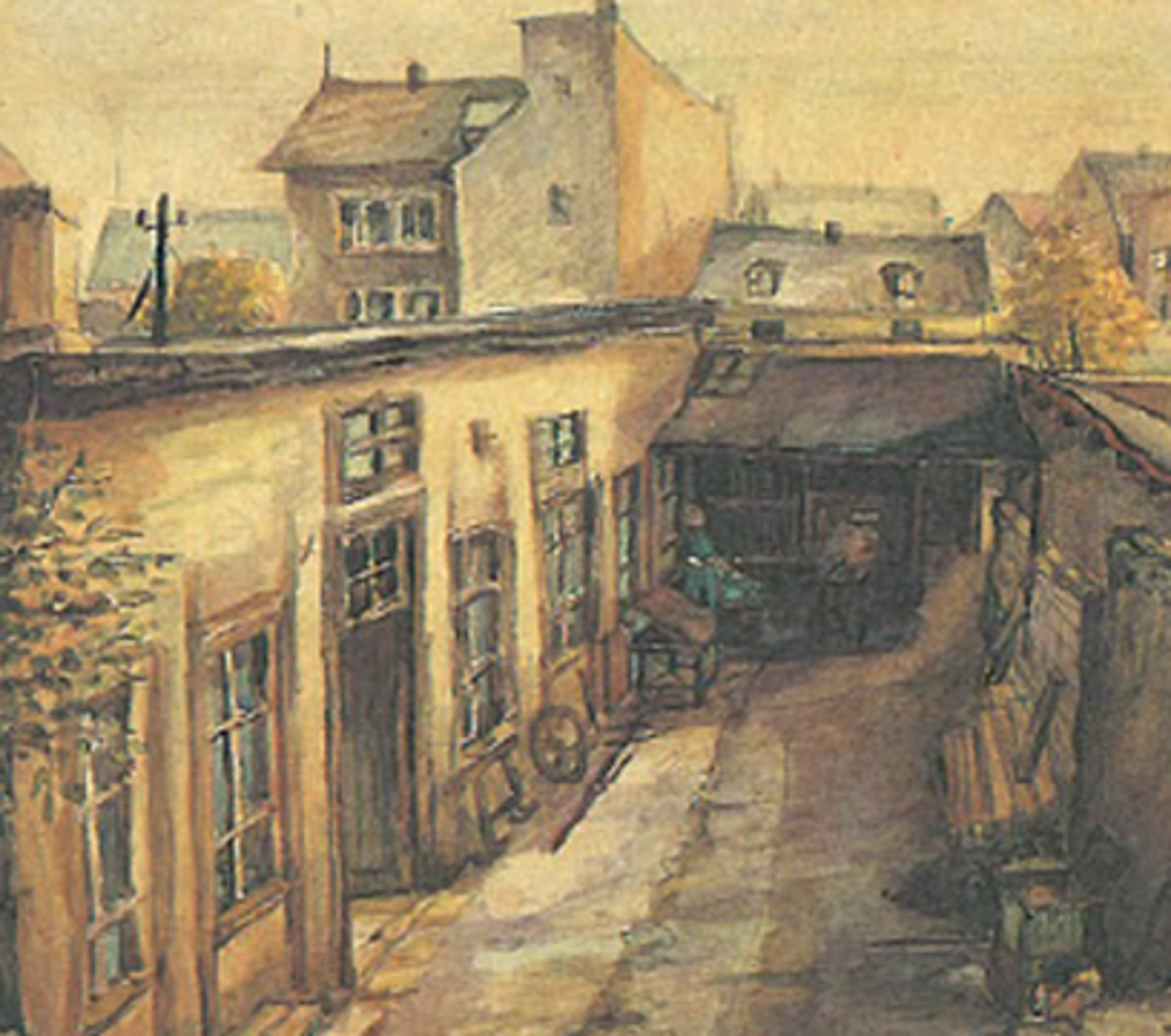 1915 - Werkstatt Mittelstraße